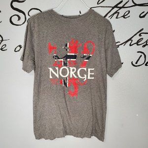 Walt Disney Epcot Norway Pavilion NORGE Tee, S